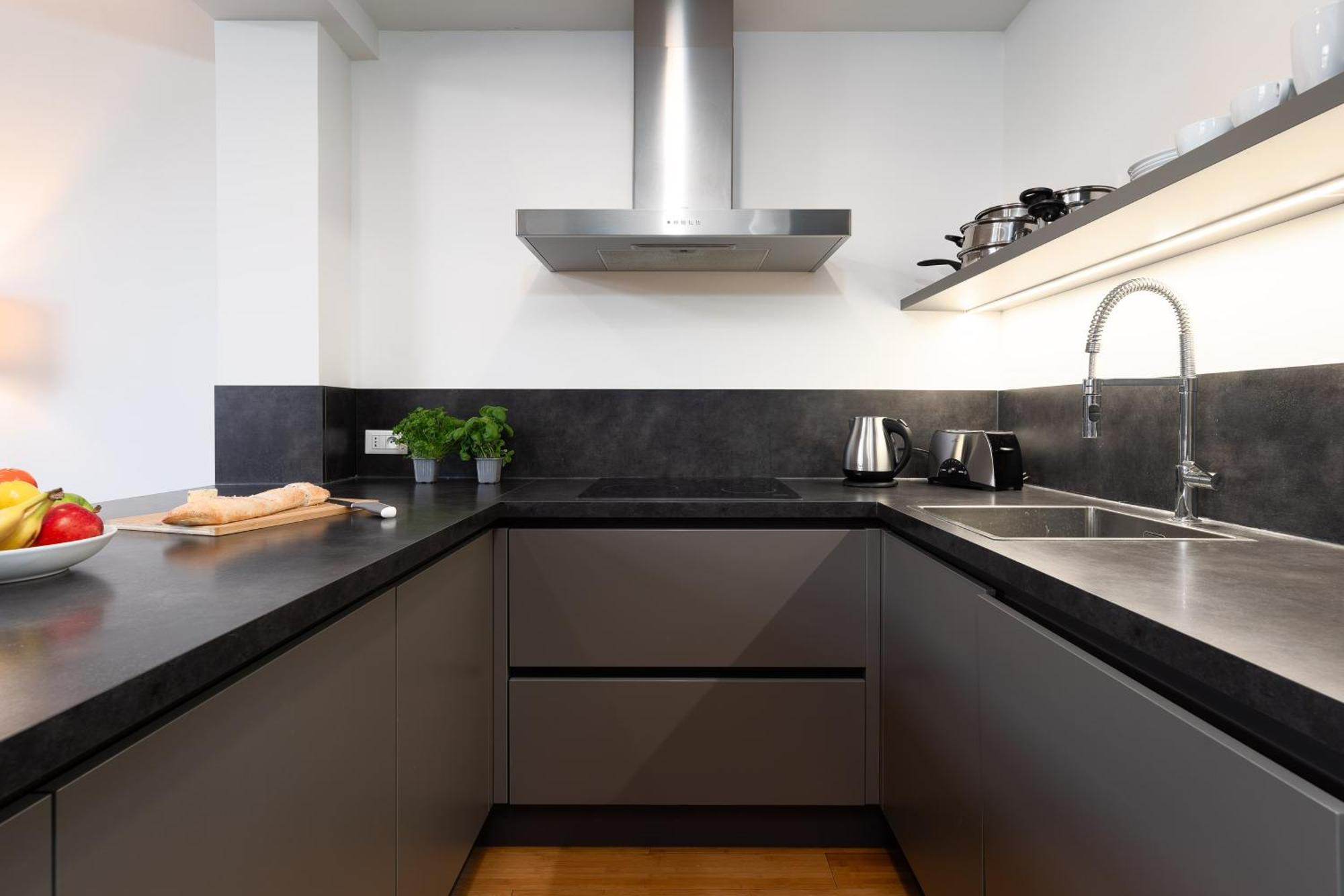 Two-Level Apart With A Terrace Near The Vltava River Prag Exterior foto