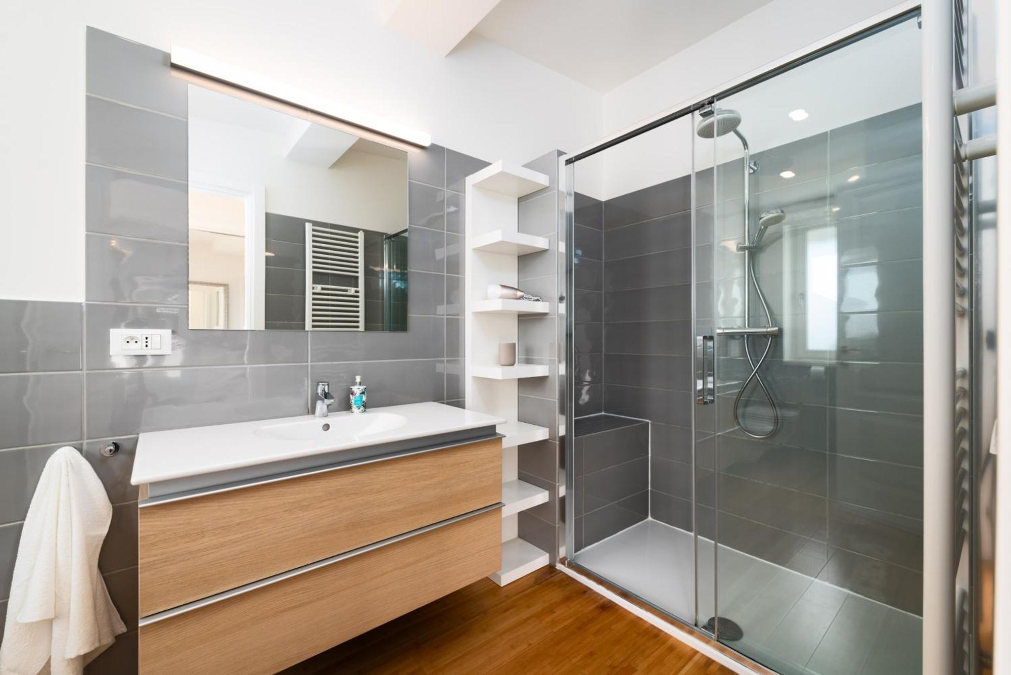 Two-Level Apart With A Terrace Near The Vltava River Prag Exterior foto